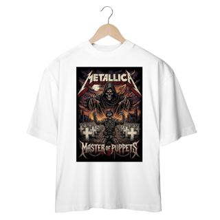 Nome do produto Shirt Metallica Oversized