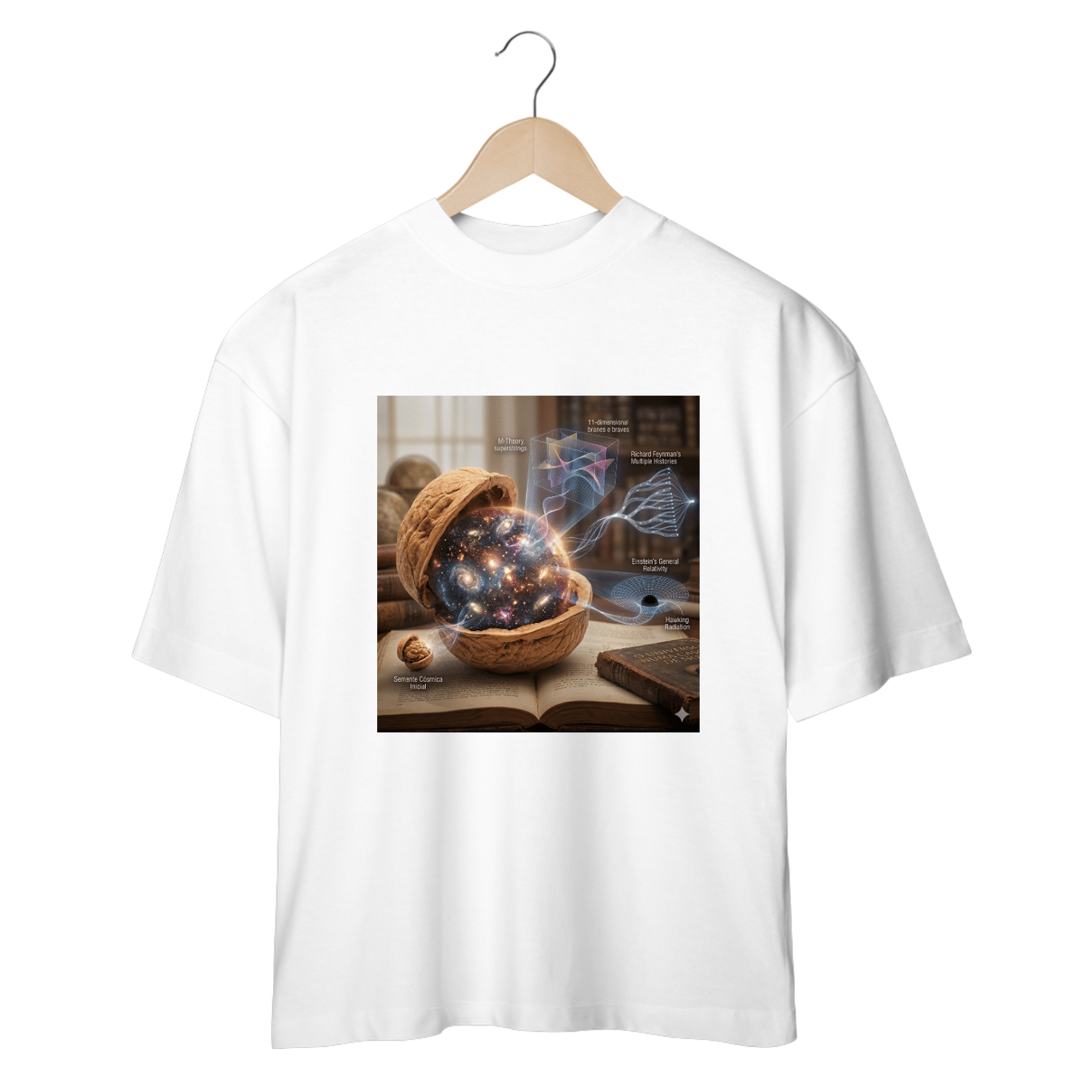 Nome do produto: Shirt Casca de Nóz Oversized