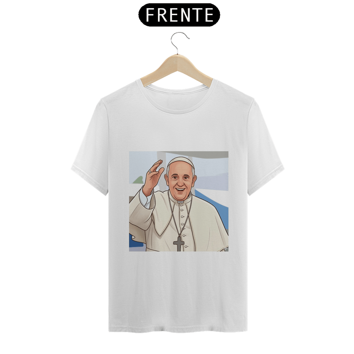 Nome do produto: Shirt Papa Francisco Quality