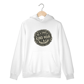 Nome do produto Moletom com Bolso Be a Simple Kind Man