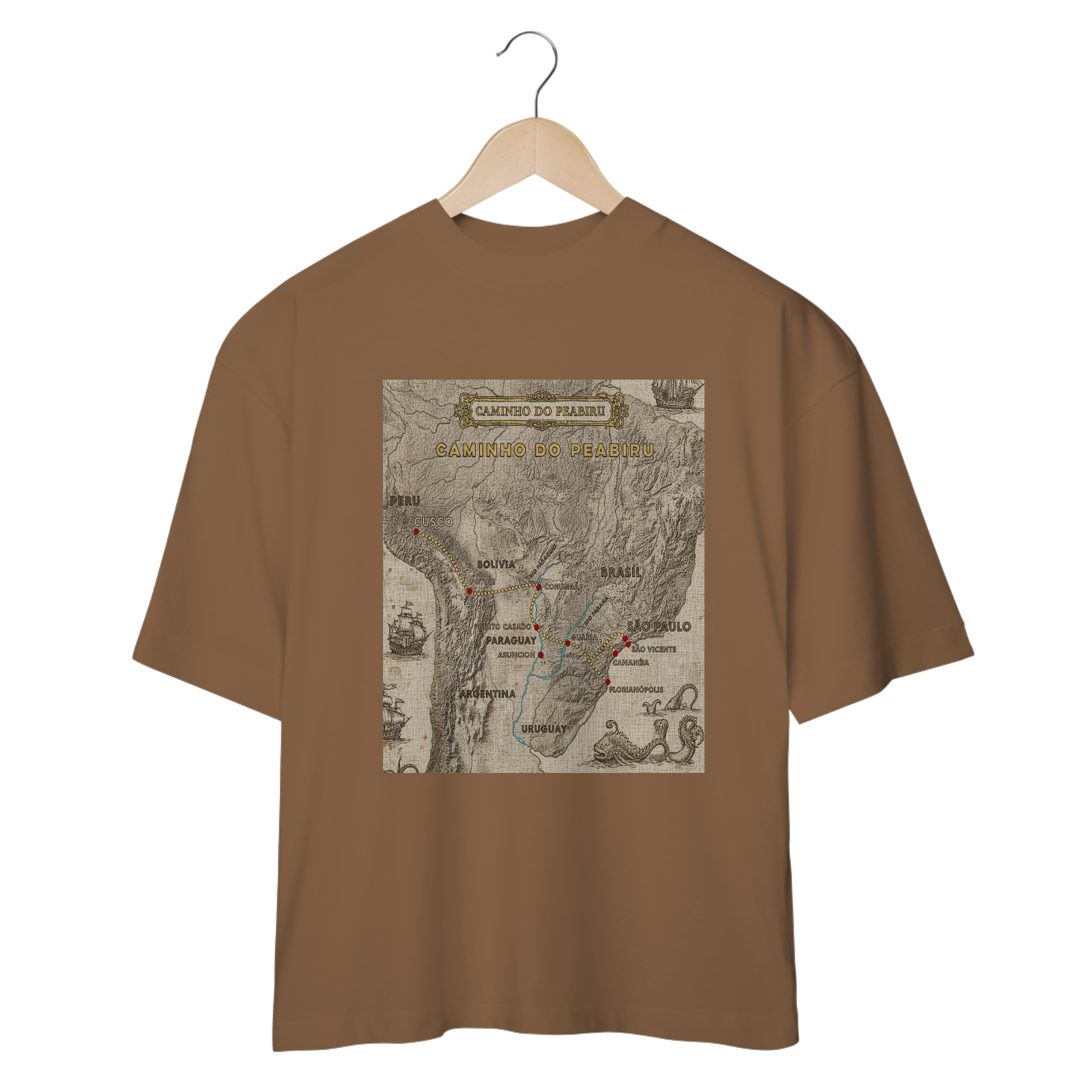 Nome do produto Shirt Peabiru Oversized