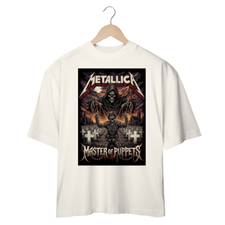 Nome do produto Shirt Metallica Oversized