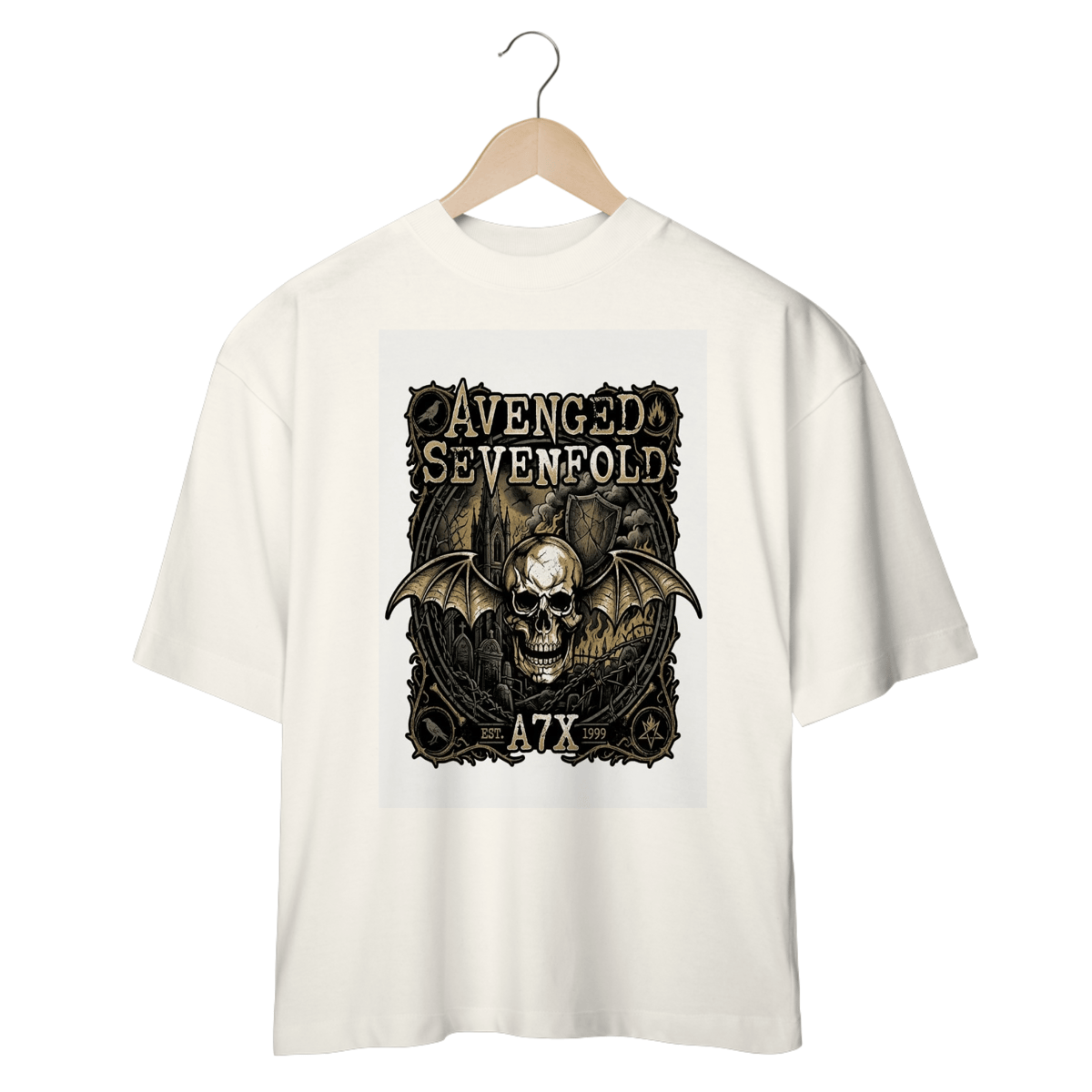 Nome do produto: Shirt Avenged Oversized