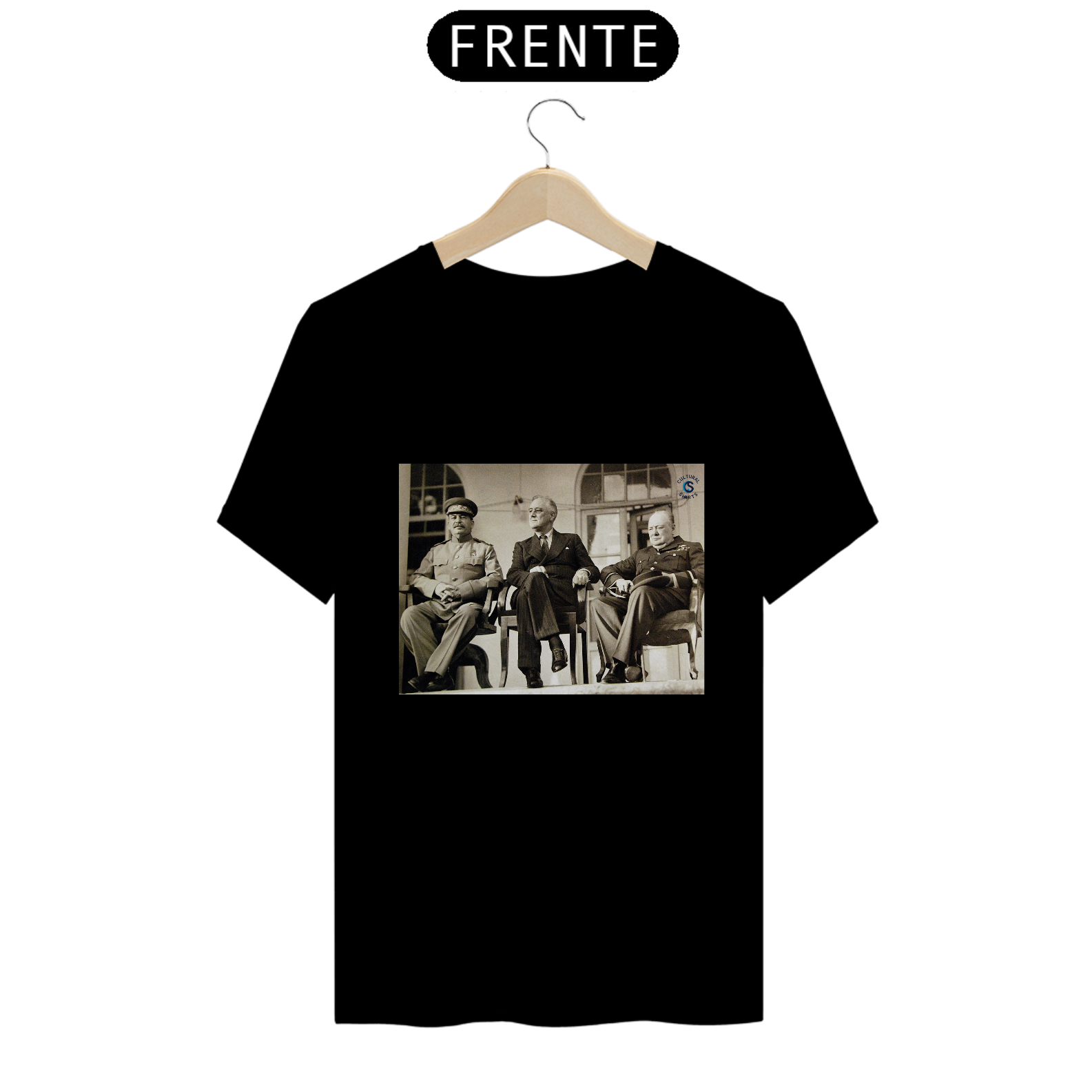 Shirt Stalin, Roosevelt e Churchill