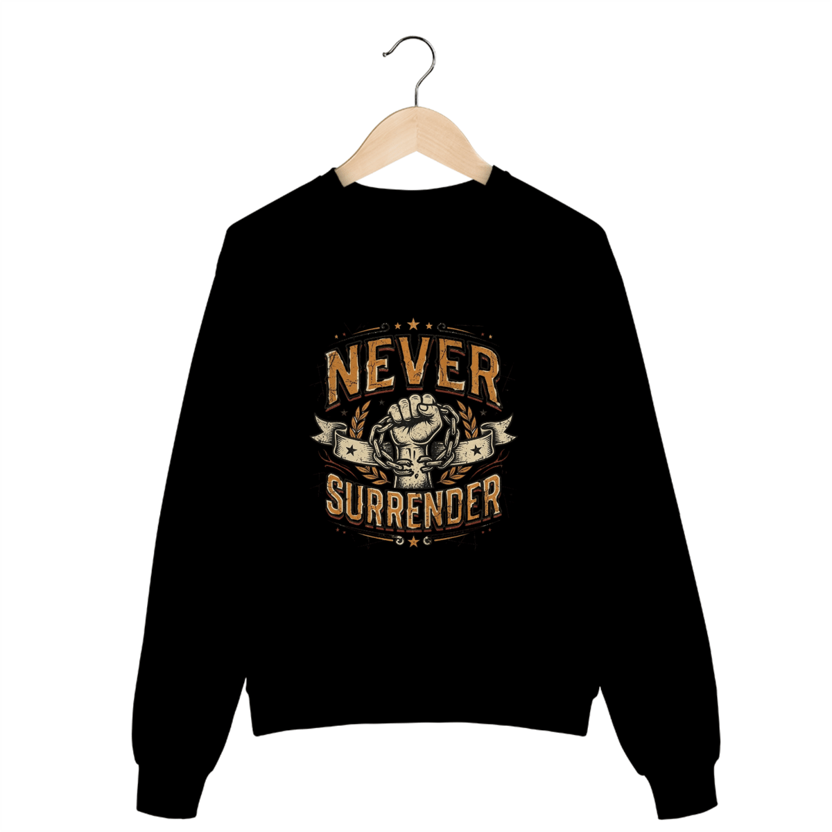 Nome do produto: Moletom Never Surrender