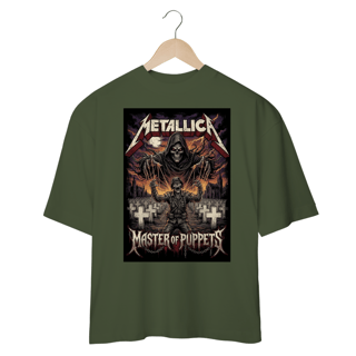 Nome do produto Shirt Metallica Oversized