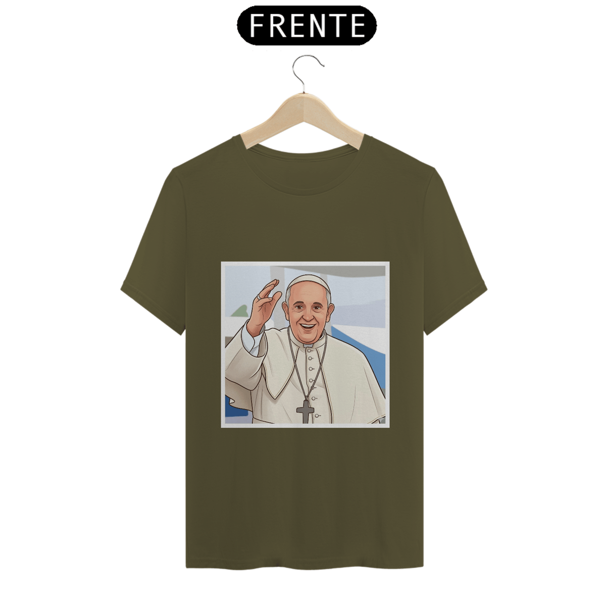 Nome do produto: Shirt Papa Francisco Prime