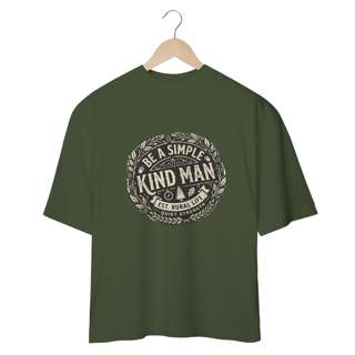 Nome do produto Shirt Be a Simple Kind Man