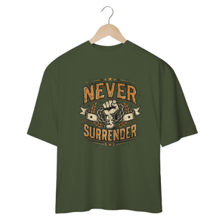 Nome do produto Shirt Never Surrender Oversized