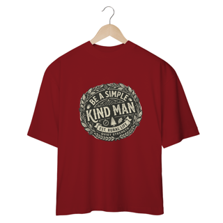 Nome do produto Shirt Be a Simple Kind Man