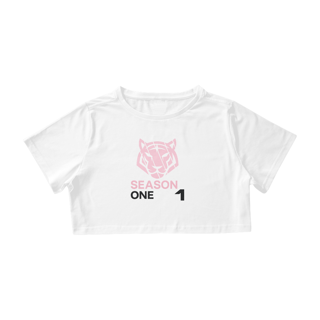 Nome do produto Cropped SZN ONE (Logo Rosa) - Limited