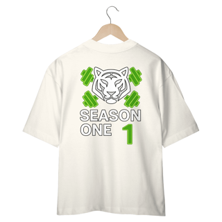Nome do produto Camiseta Oversized - Limited Season One - (Estampa Costas) Tiger Edition