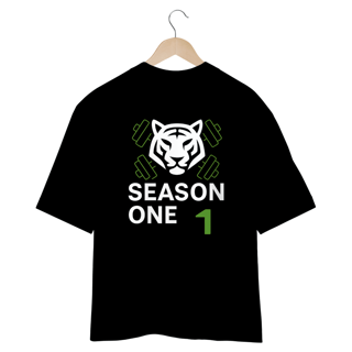 Nome do produto Camiseta Oversized - Limited Season One - (Estampa Costas Tiger edition 2.0)