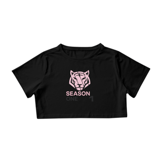 Nome do produto Cropped SZN ONE (Logo Rosa) - Limited
