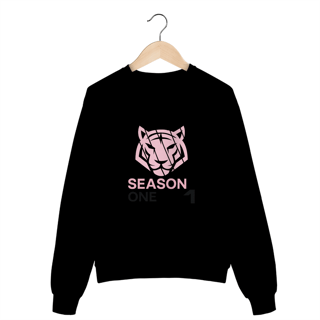Nome do produto Moletom Prime Fechado Season One (Logo Rosa)