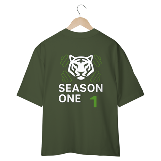 Nome do produto Camiseta Oversized - Limited Season One - (Estampa Costas Tiger edition 2.0)