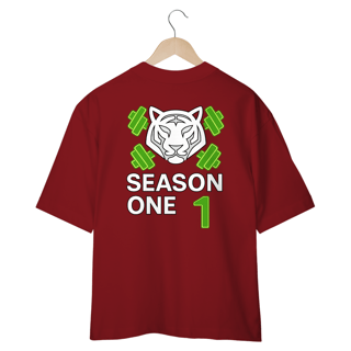 Nome do produto Camiseta Oversized - Limited Season One - (Estampa Costas) Tiger Edition