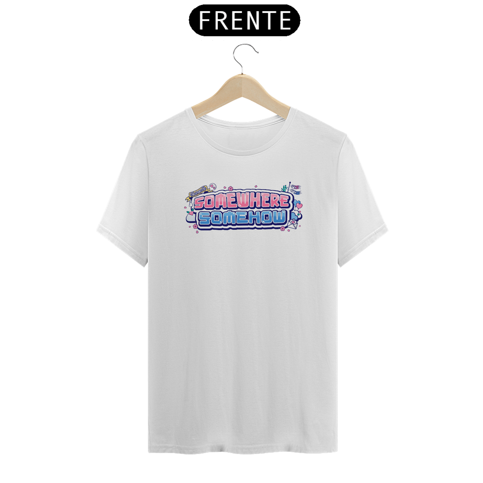 Camiseta Somewhere Somehow | Gl Tailandês