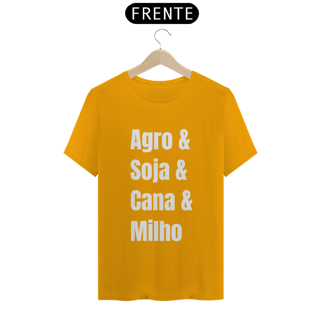 Nome do produto Camiseta Agro & soja