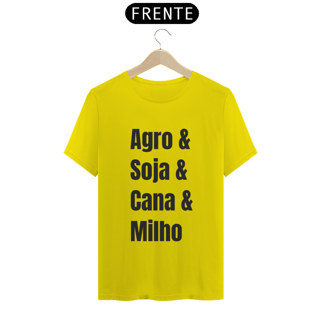 Nome do produto Camiseta Agro & soja