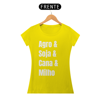 Nome do produto Baby look Agro & soja