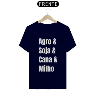 Nome do produto Camiseta Agro & soja