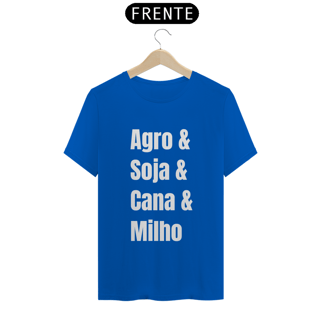 Nome do produto Camiseta Agro & soja