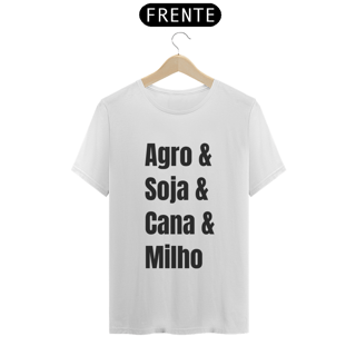 Nome do produto Camiseta Agro & soja