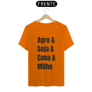 Nome do produto Camiseta Agro & soja