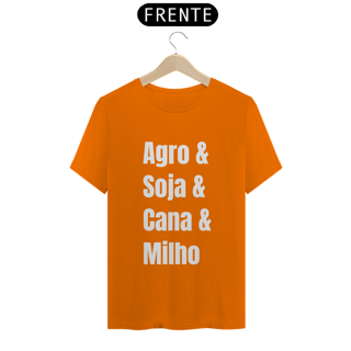 Nome do produto Camiseta Agro & soja