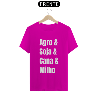 Nome do produto Camiseta Agro & soja