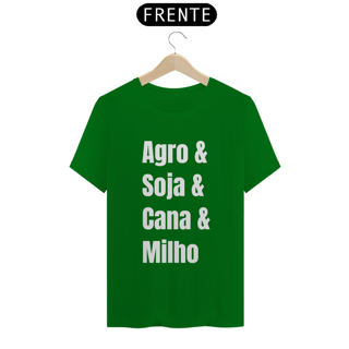 Nome do produto Camiseta Agro & soja