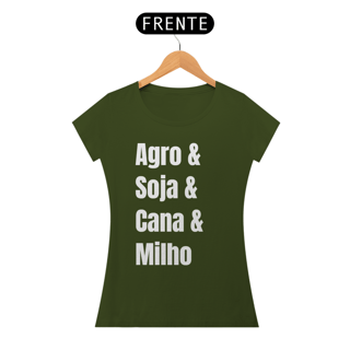 Nome do produto Baby look Agro & soja