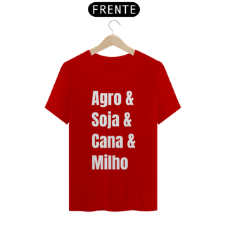 Nome do produto Camiseta Agro & soja