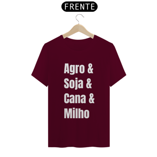 Nome do produto Camiseta Agro & soja