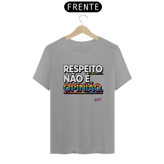 Nome do produto Respeito não é opinião