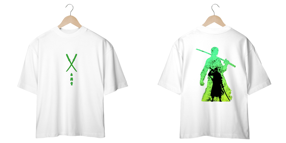 Nome do produto: Oversized One Piece - Zoro