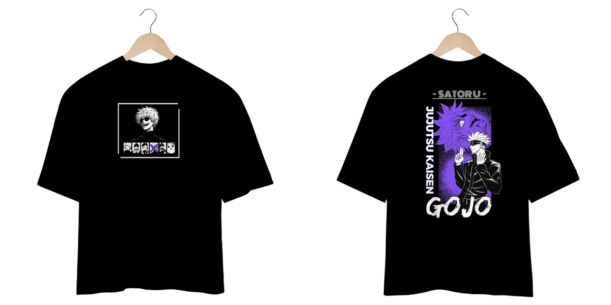 Nome do produto: Oversized Jujutsu Kaisen - Satouro Gojo