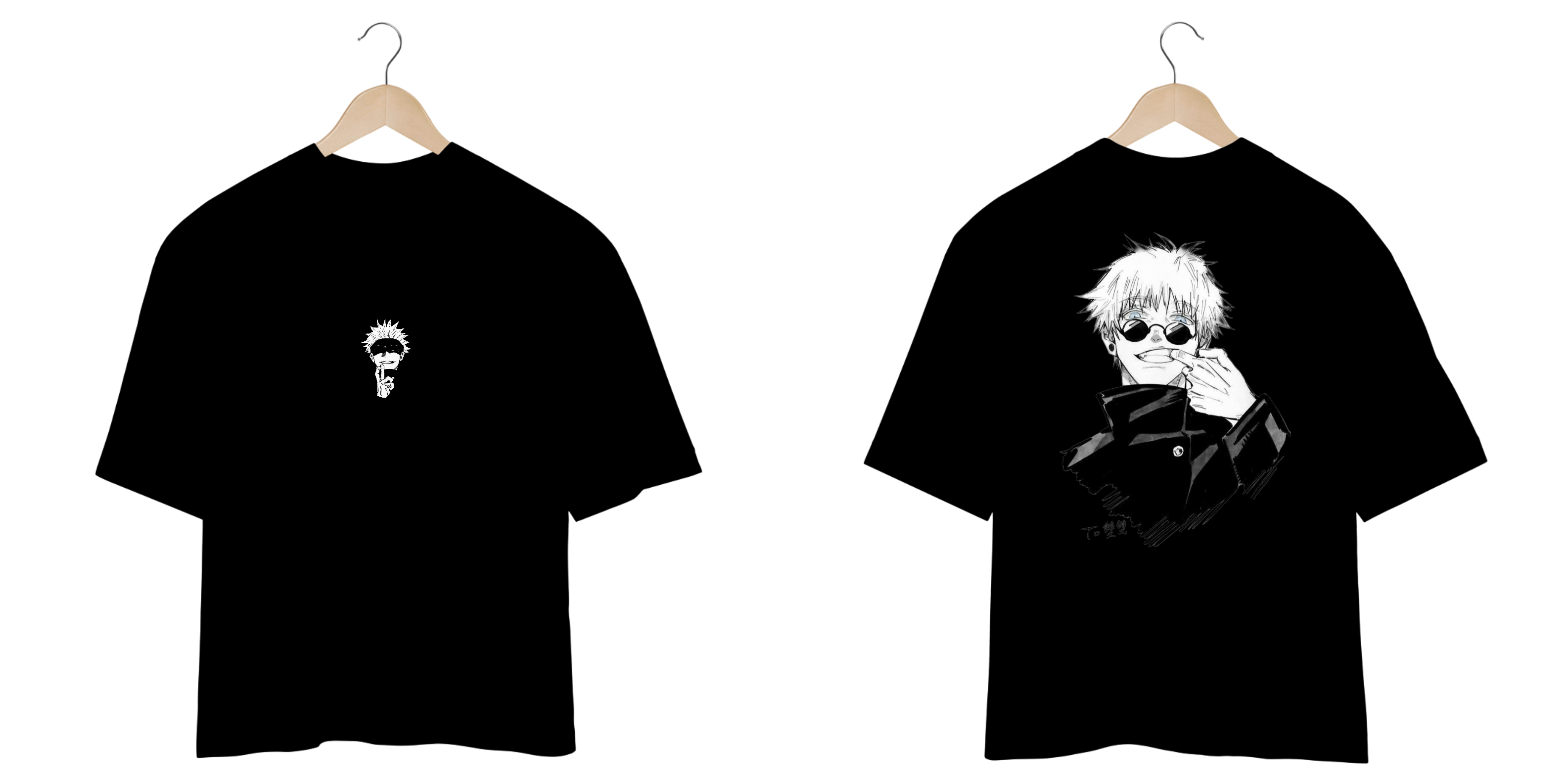 Oversized Preta de Jujutsu Kaisen - Satouro Gojo 