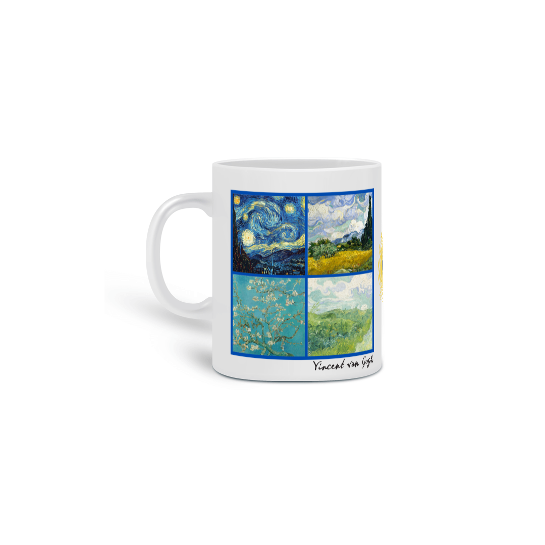 Caneca Van Gogh Pinturas