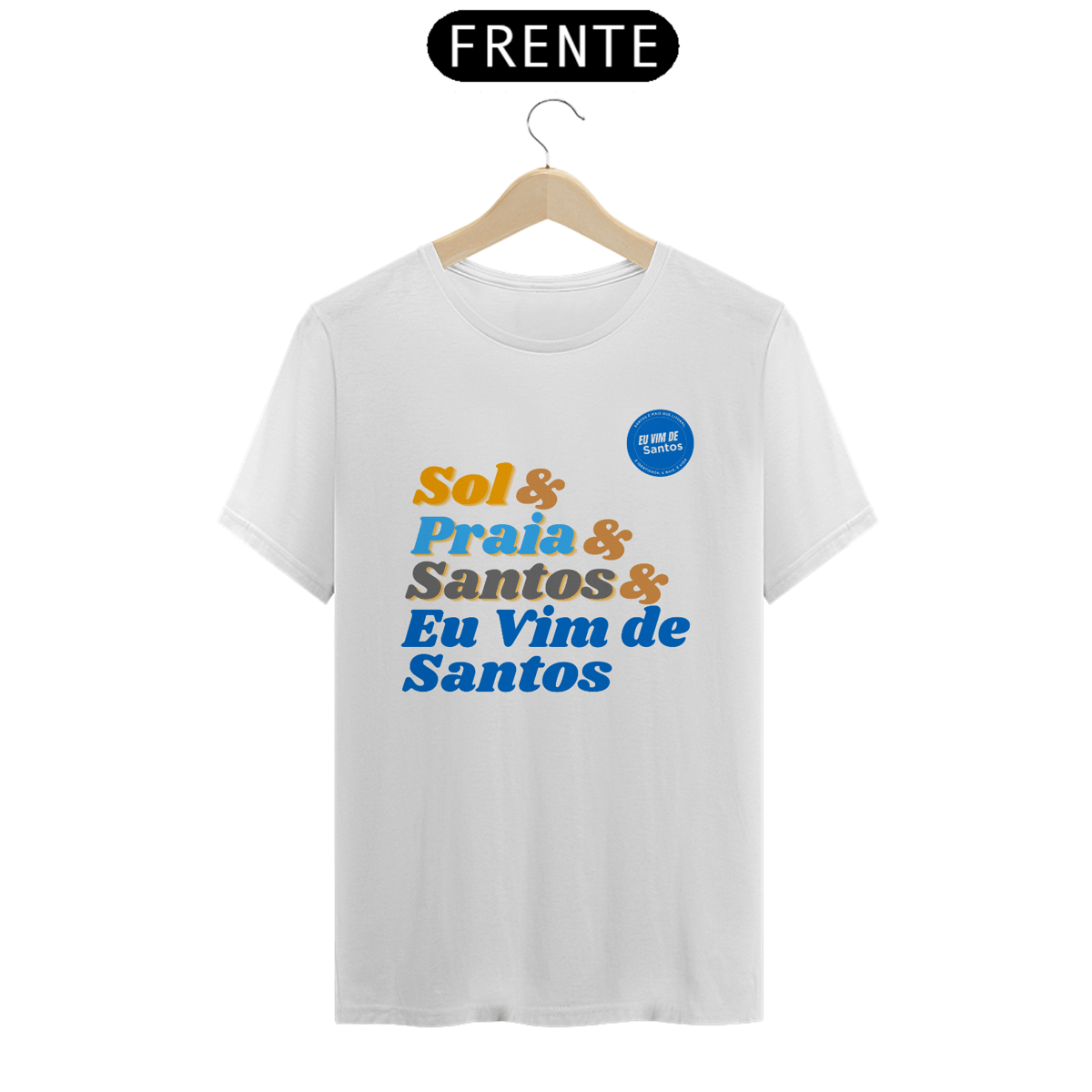 Nome do produto: Sol & Praia & Santos & Eu Vim de Santos