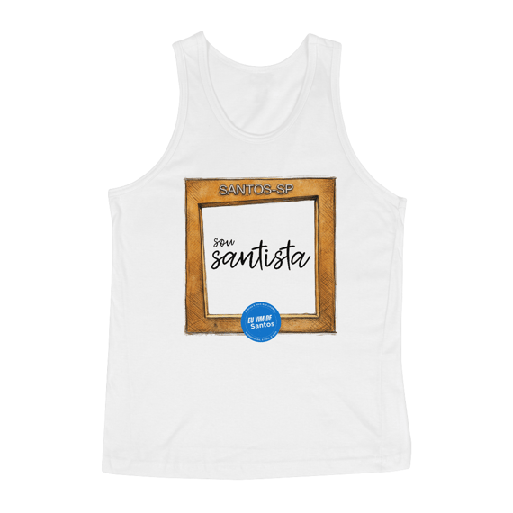 Regata Masculina - Sou santista