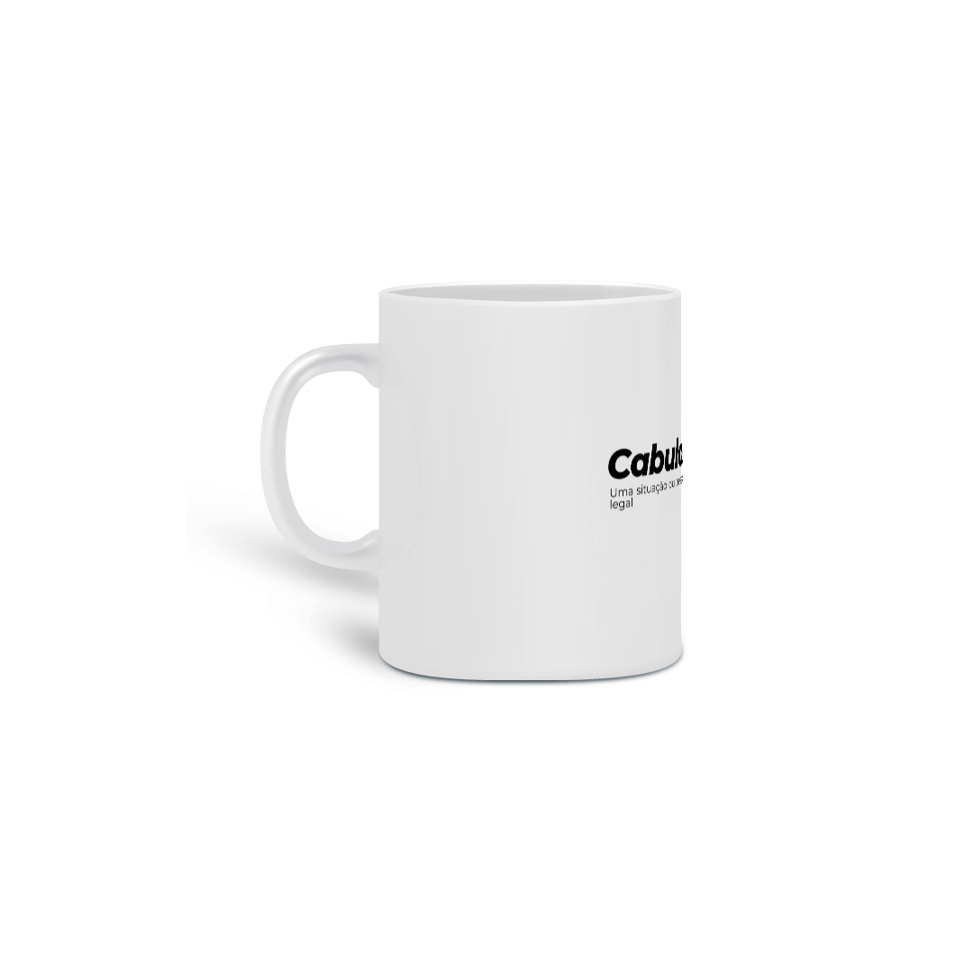 Nome do produto: Caneca - Dialeto Santista - Cabuloso