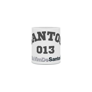 Nome do produto Caneca - Santos 013