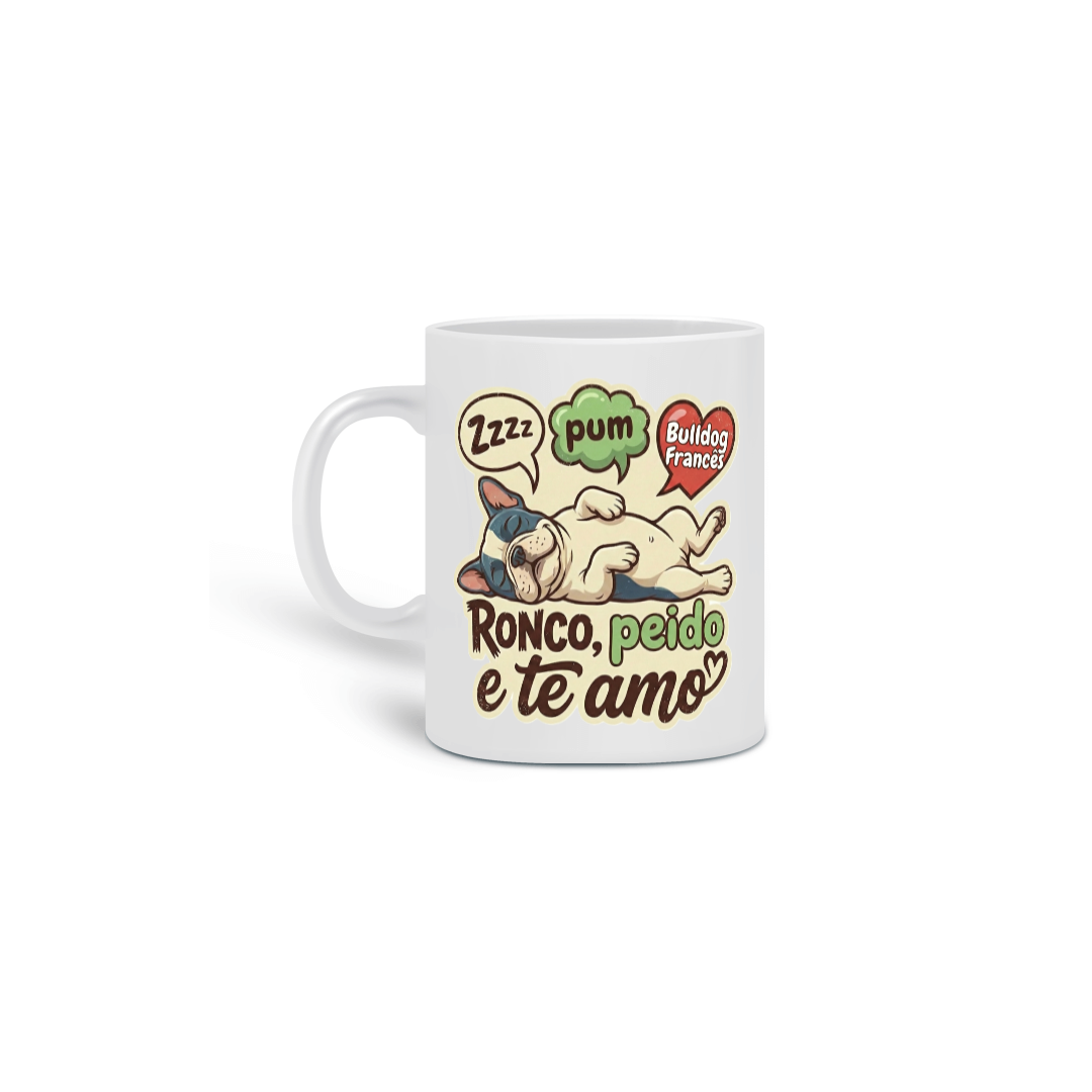Nome do produto: Caneca Bulldog francês #stickerpaws