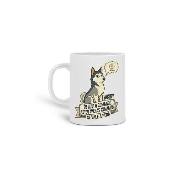 Caneca Husky #stickerpaws
