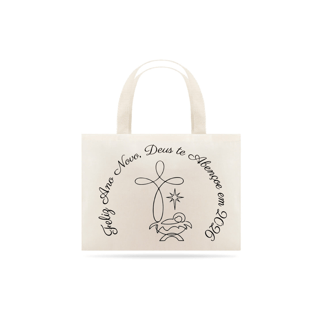 Nome do produto Ecobag G - Feliz Ano Novo, Deus Abençoe