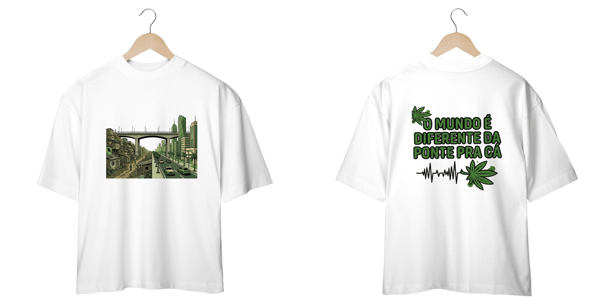 Nome do produto: Camiseta Oversized \