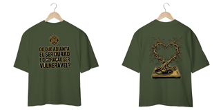 Nome do produto Camiseta Oversized Coração Vulnerável