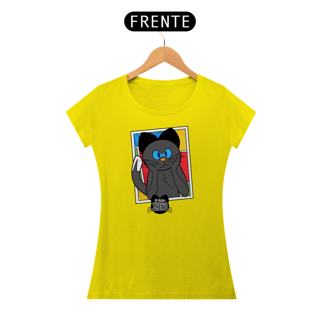 Nome do produto Camiseta O Gato Zin Feminina - HQ